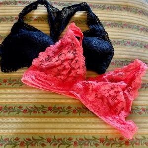 Victoria's Secret & Honeydew bra bundle